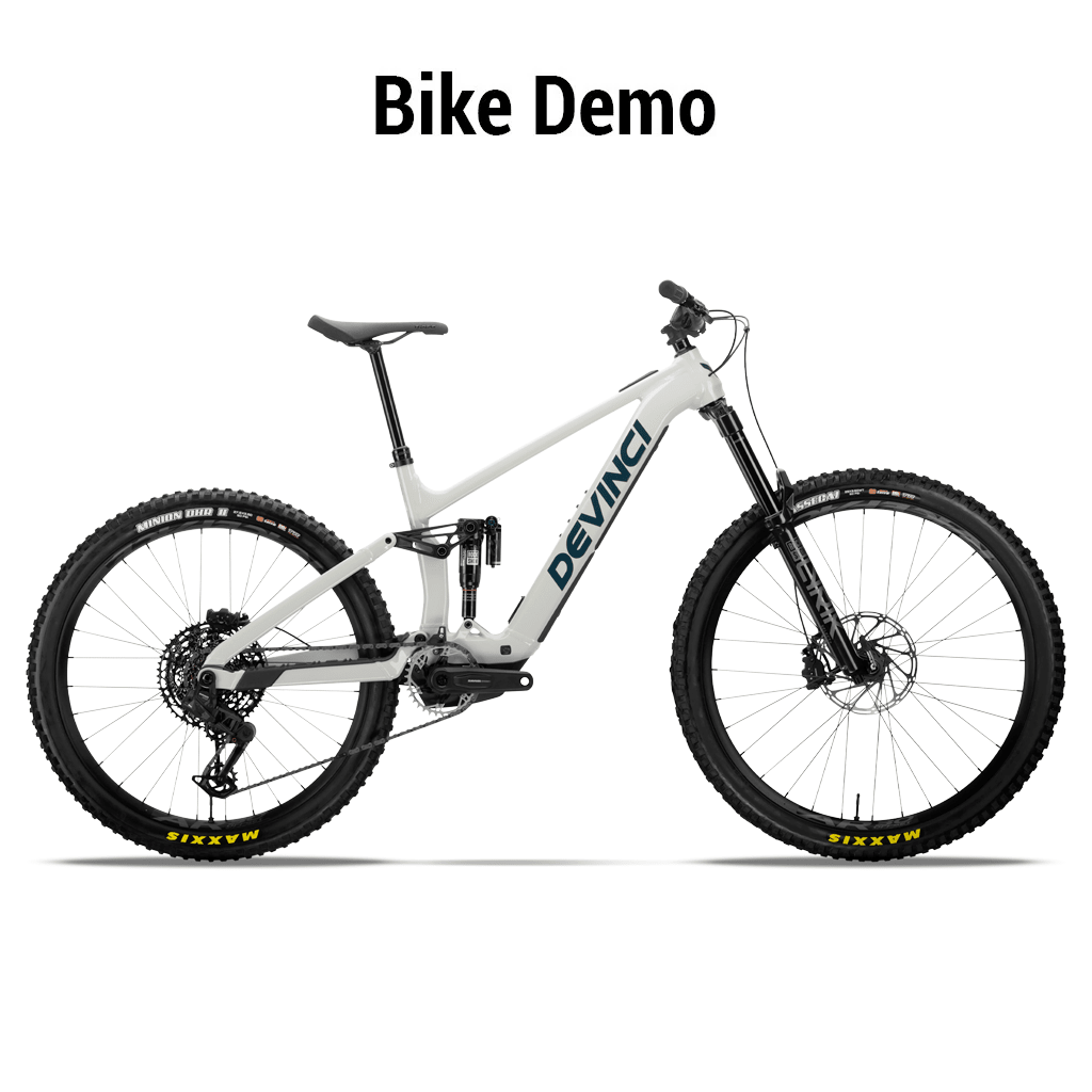 Demo E-Bike Devinci E-TroyLite AL MX S1000 AXS - Paper Teal - Genetik Sport