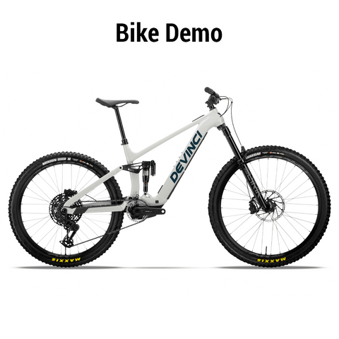 Demo E-Bike Devinci E-TroyLite AL MX S1000 AXS - Paper Teal - Genetik Sport