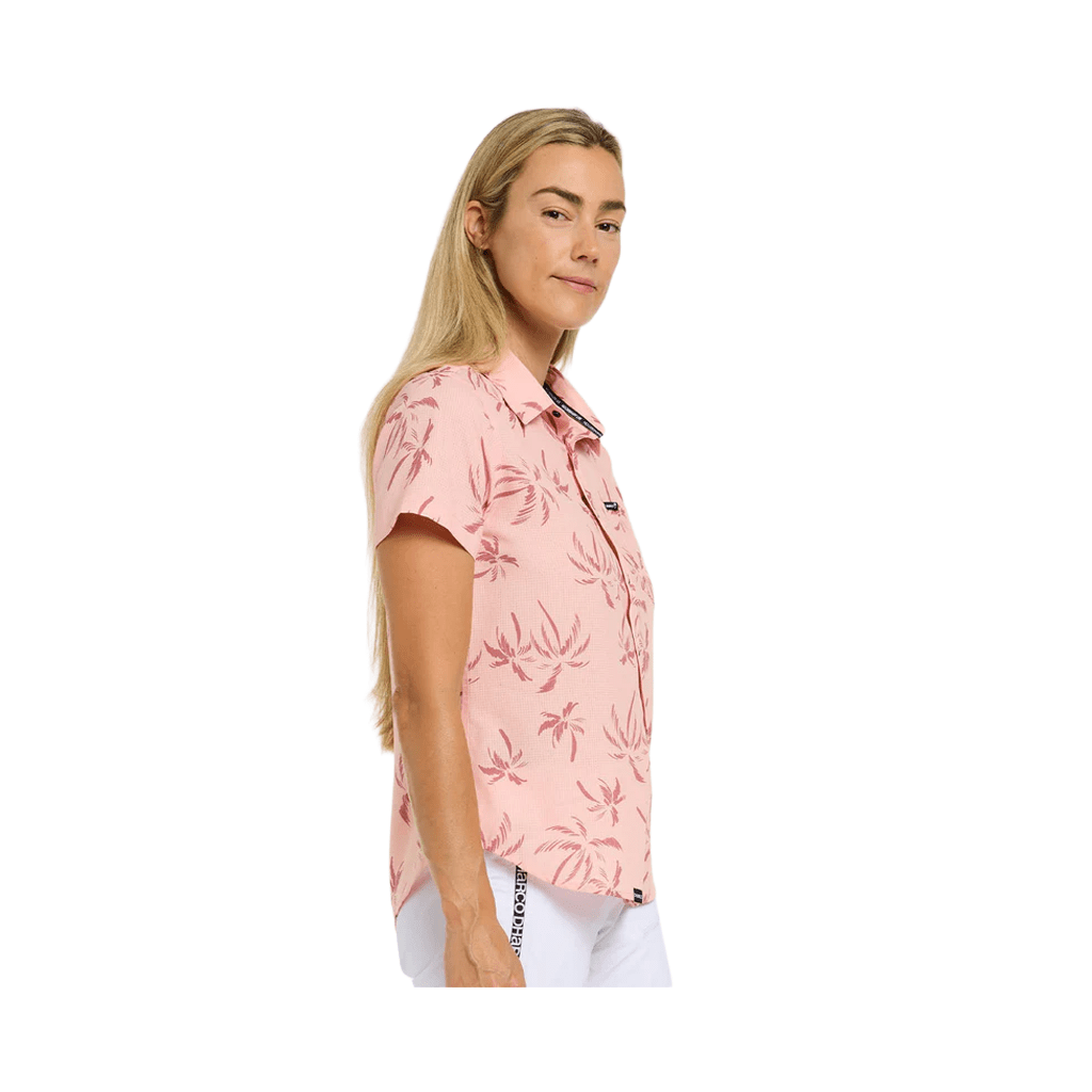 Jersey DHaRCO Womens Tech Party SS - Pink Palm - Genetik Sport