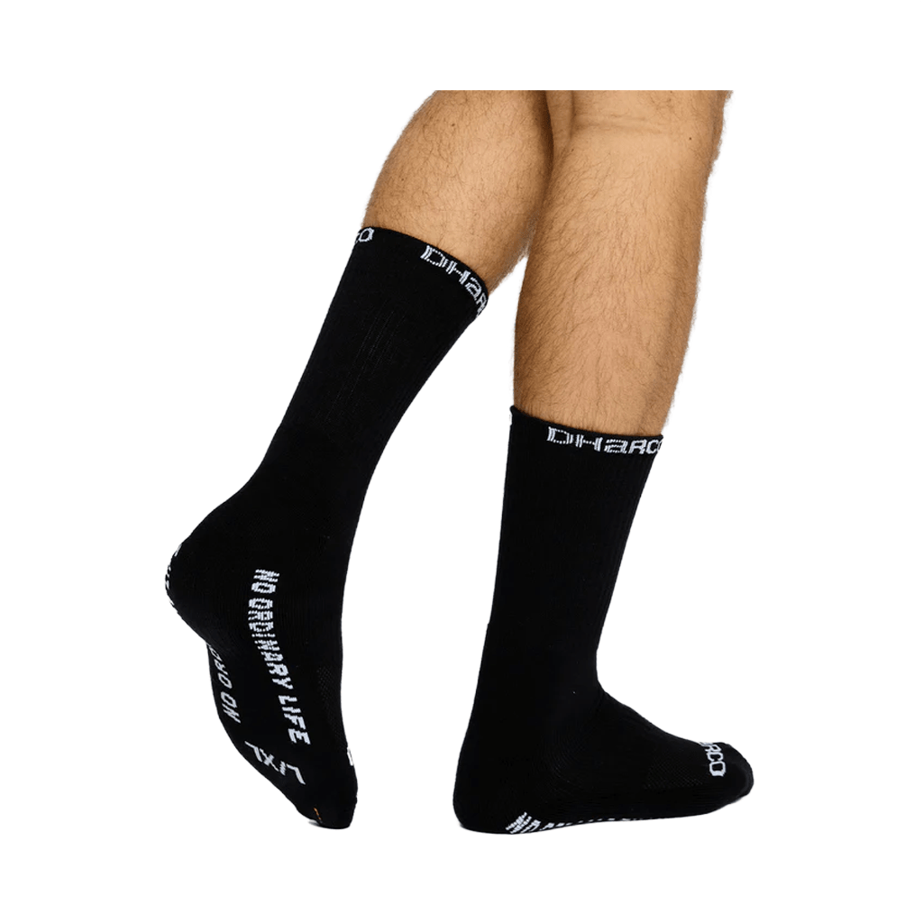 Socks DHaRCO Crew - Black - Genetik Sport