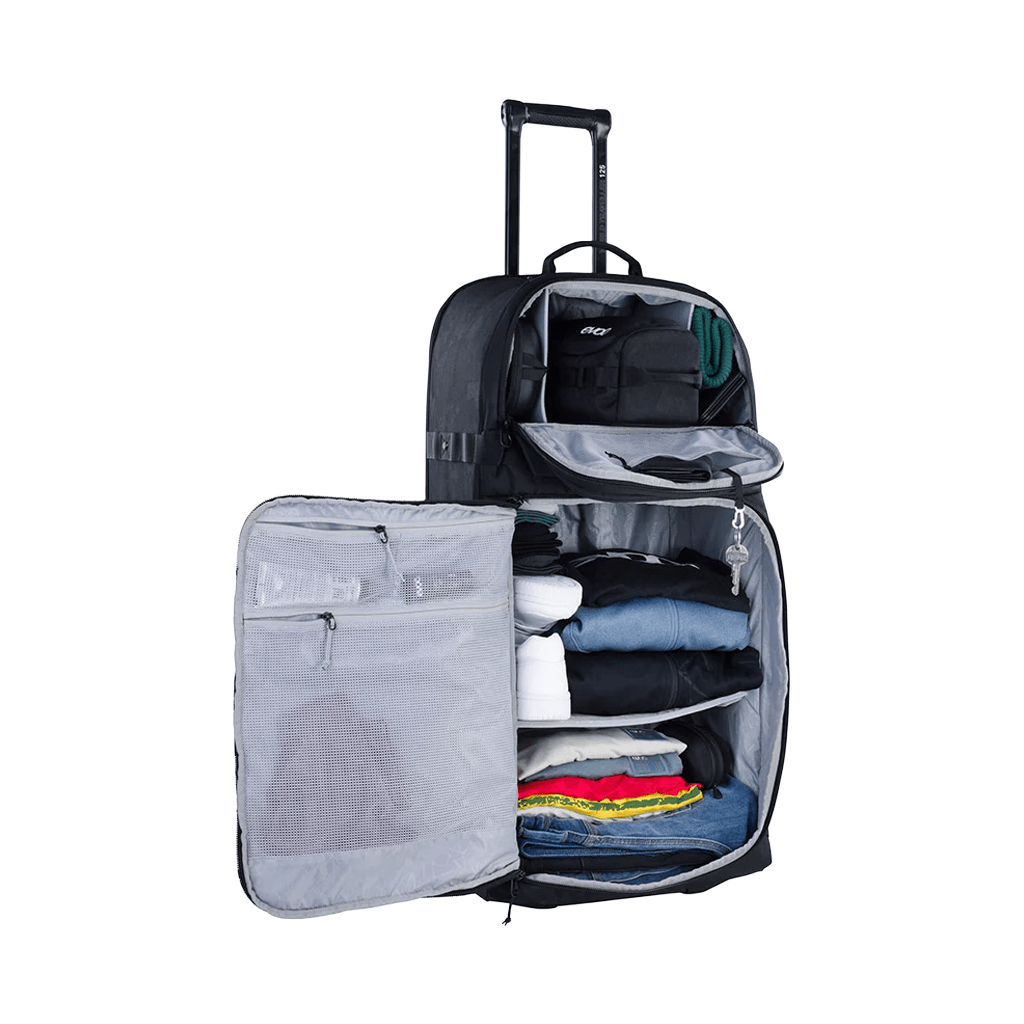 Bag EVOC World Traveller 125L - Black - Genetik Sport