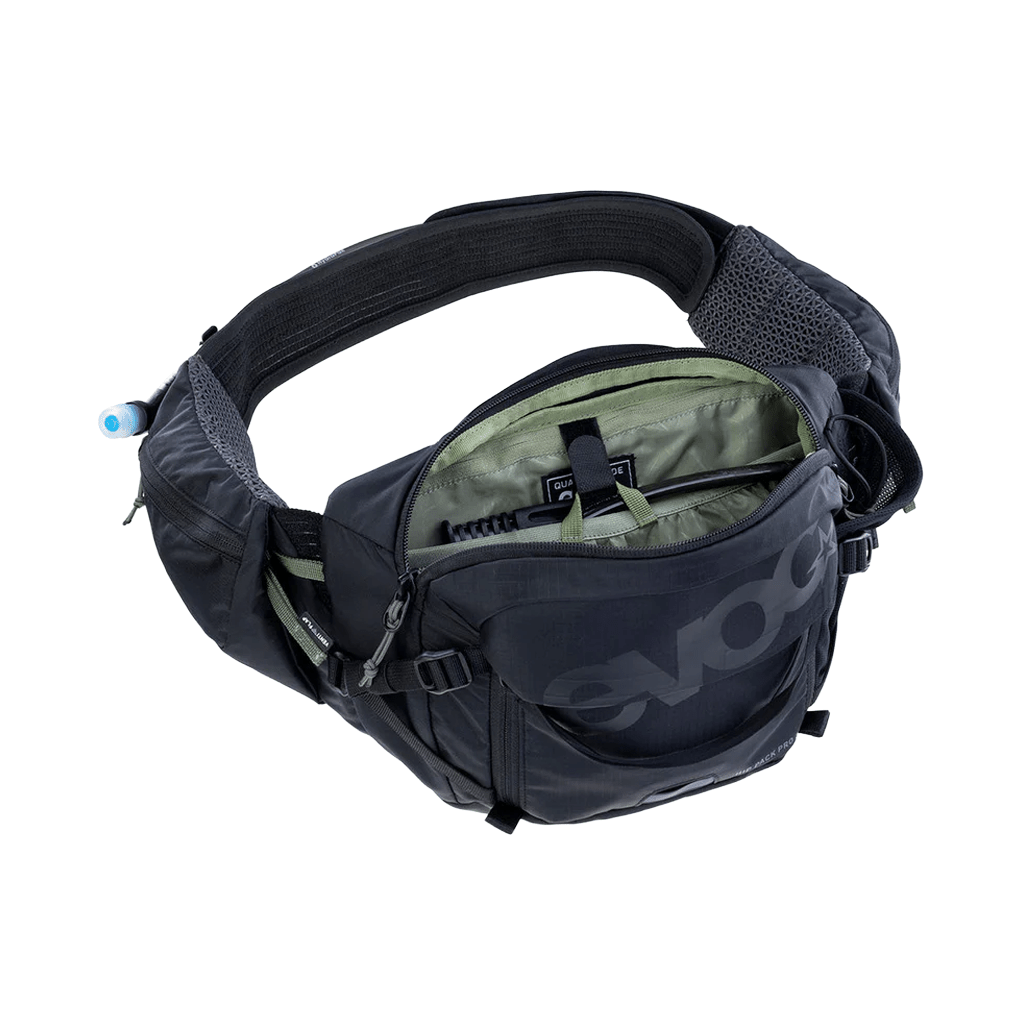 Hip Pack EVOC Pro 3 W/ 1.5L Bladder - Black - Genetik Sport