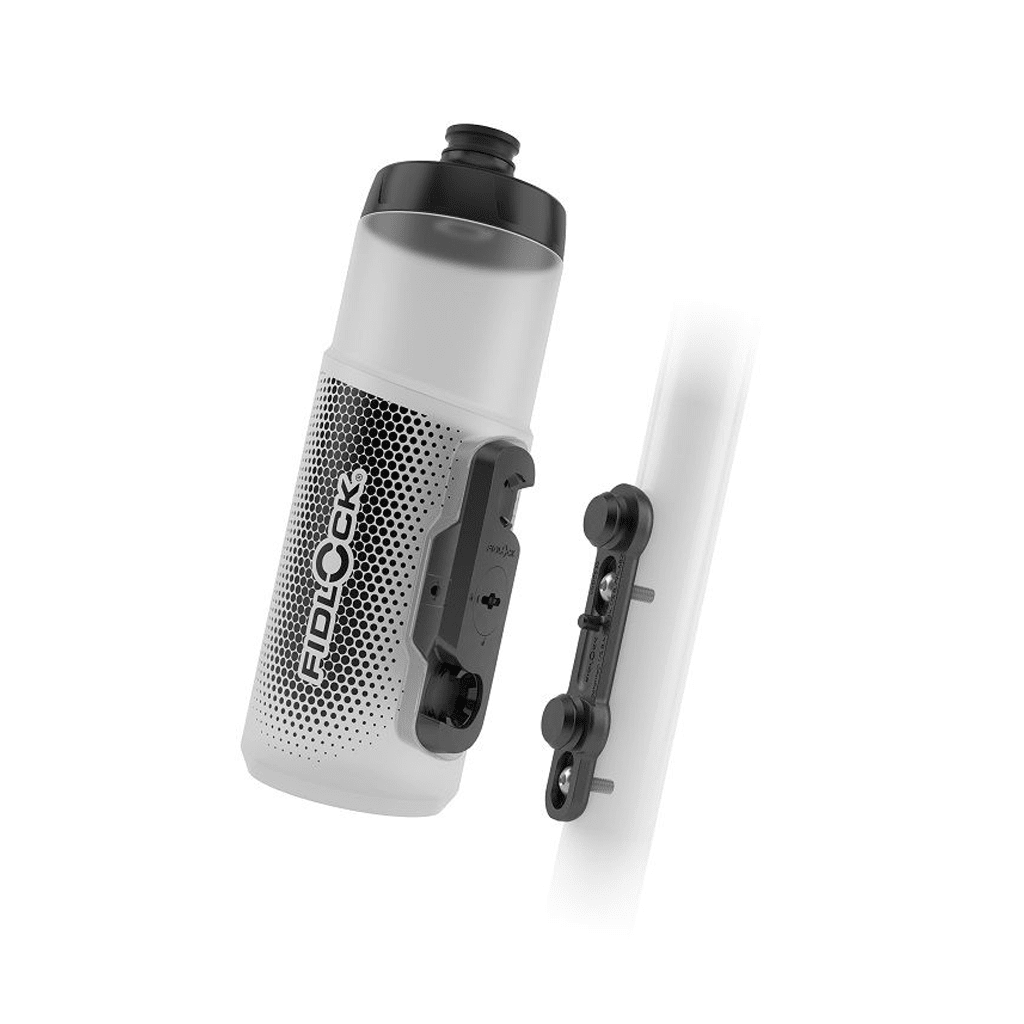 Bottle Fidlock Twist 600ml W/ Bike Base - Transparent - Genetik Sport