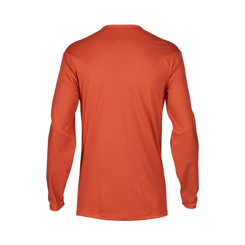 Jersey Fox Mens Flexair Pro LS - Atomic Orange - Genetik Sport
