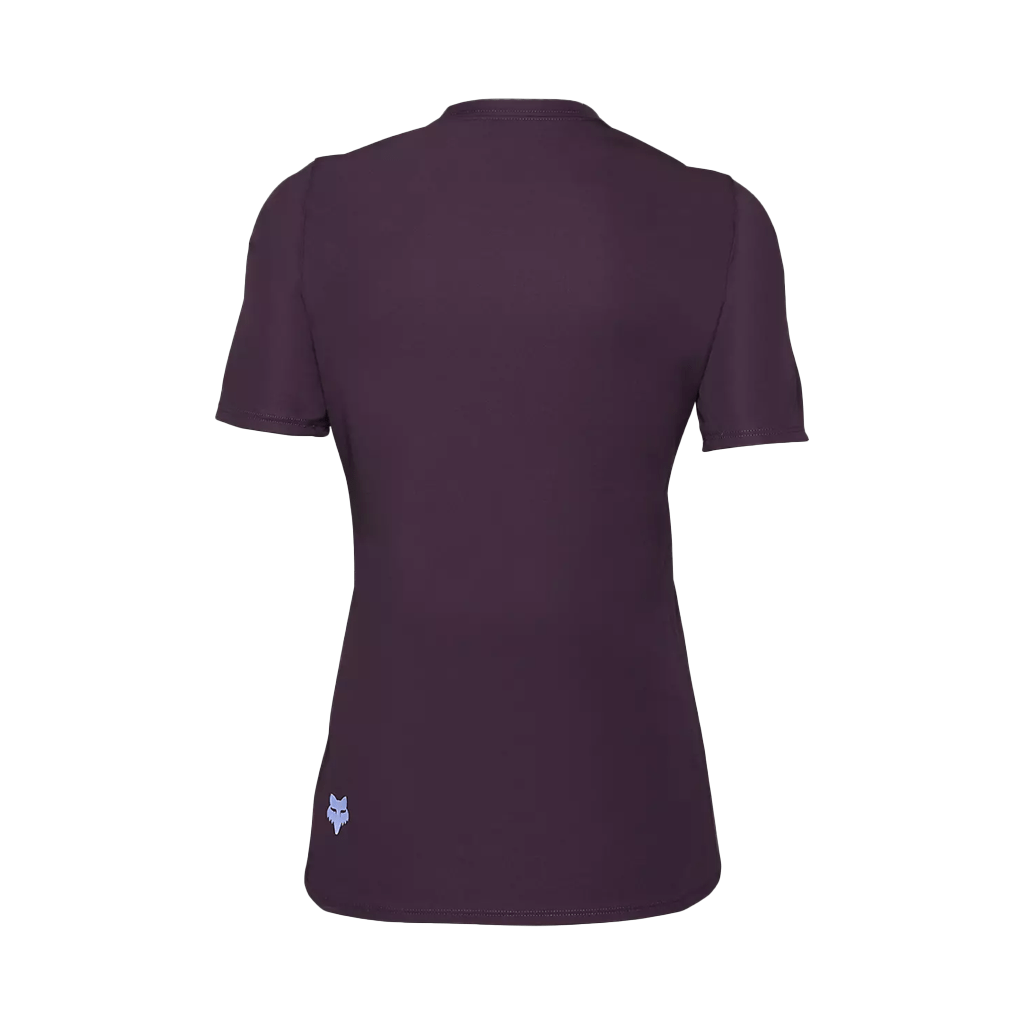 Jersey Fox Womens Ranger Wordmark SS - Dark Purple - Genetik Sport