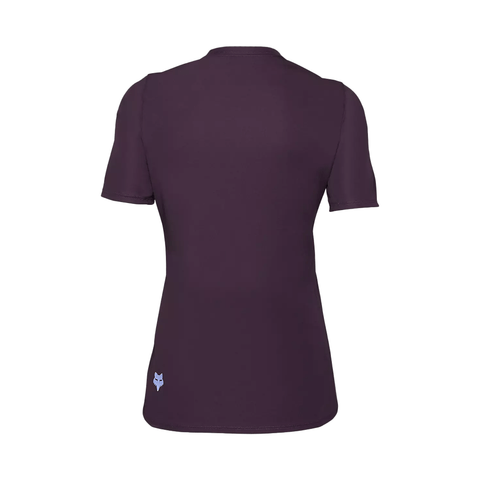 Jersey Fox Womens Ranger Wordmark SS - Dark Purple - Genetik Sport