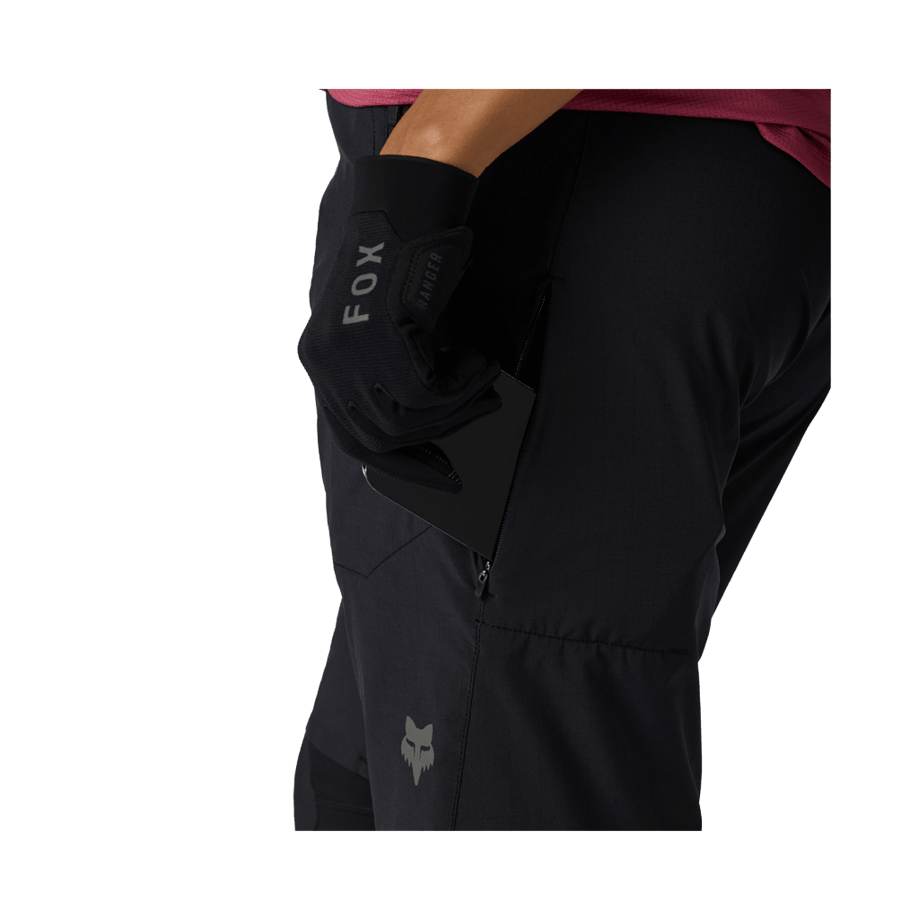 Shorts Fox Womens Flexair - Black - Genetik Sport