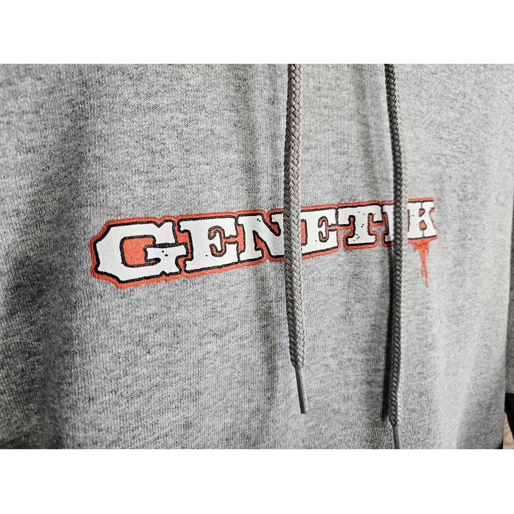 Hoodie Genetik Blood - Heather Grey - Genetik Sport