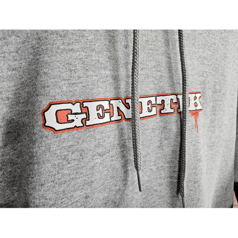 Hoodie Genetik Blood - Heather Grey - Genetik Sport