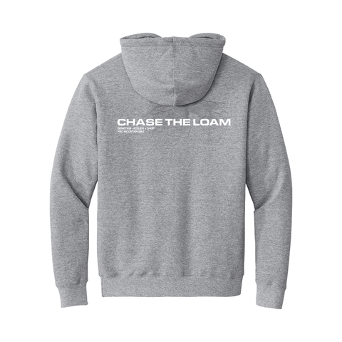 Hoodie Genetik Chase The Loam - Heather Grey - Genetik Sport