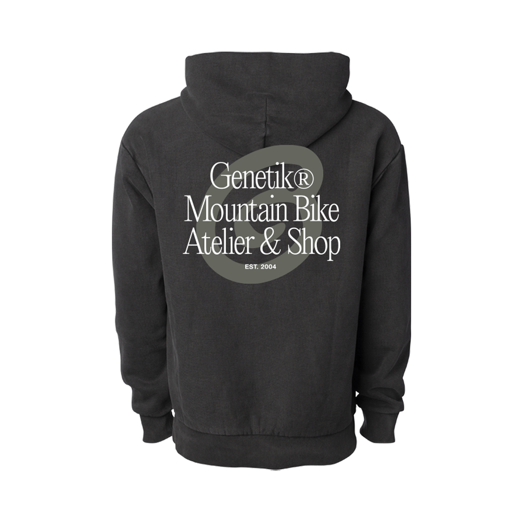 Hoodie Genetik "G" - Faded Black - Genetik Sport