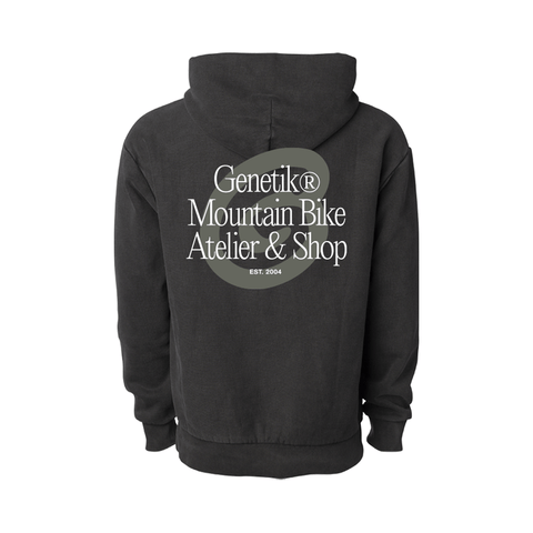 Hoodie Genetik "G" - Faded Black - Genetik Sport