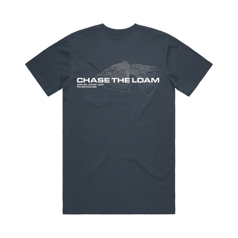 T-Shirt Genetik Chase The Loam - Petrol Blue - Genetik Sport