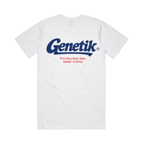 T-Shirt Genetik Workshop - White - Genetik Sport