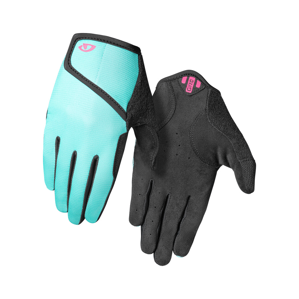 Bike Gloves Giro Youth DND II - Teal/Pink - Genetik Sport