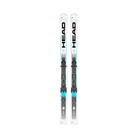Skis Head WC Rebels e.SL RP EVO 14 + FF 11 GW - White/Black - Genetik Sport