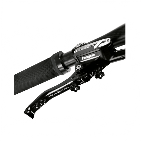 Disc Brake Hope Tech 4 V4 Braided LH - Black/Black - Genetik Sport
