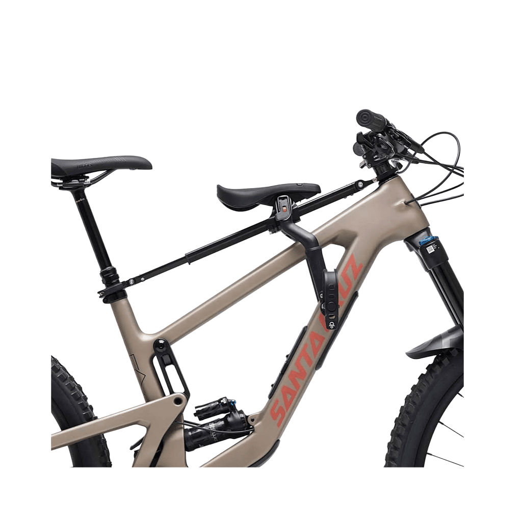 Pro MTB Seat Kids Ride Shotgun Baby Seat - Black - Genetik Sport