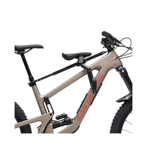 Pro MTB Seat Kids Ride Shotgun Baby Seat - Black - Genetik Sport