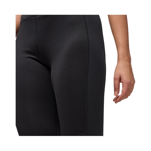 Baselayer Kombi Womens Redheat Pro Grid Long Bottom - Black - Genetik Sport
