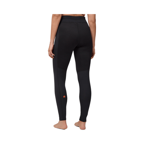 Baselayer Kombi Womens Redheat Pro Grid Long Bottom - Black - Genetik Sport