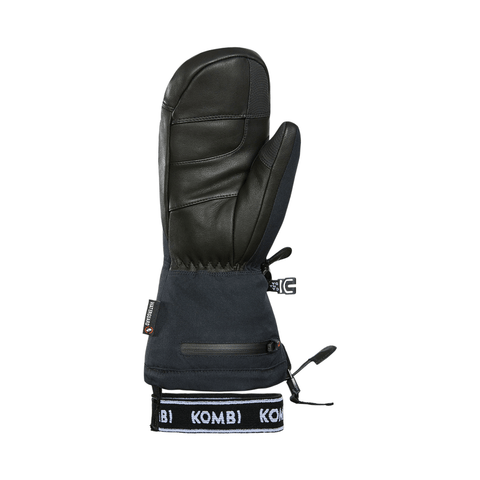 Heated Mitts Womens Kombi Blaze - Black - Genetik Sport