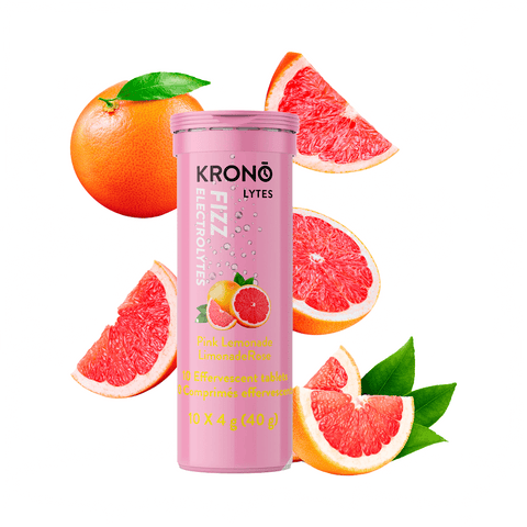 Effervescent Tablets Electrolytes KRONO Pink Lemonade - Genetik Sport