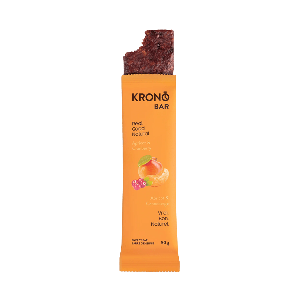 Energy Bar KRONO Apricot & Cranberry 50g - Genetik Sport