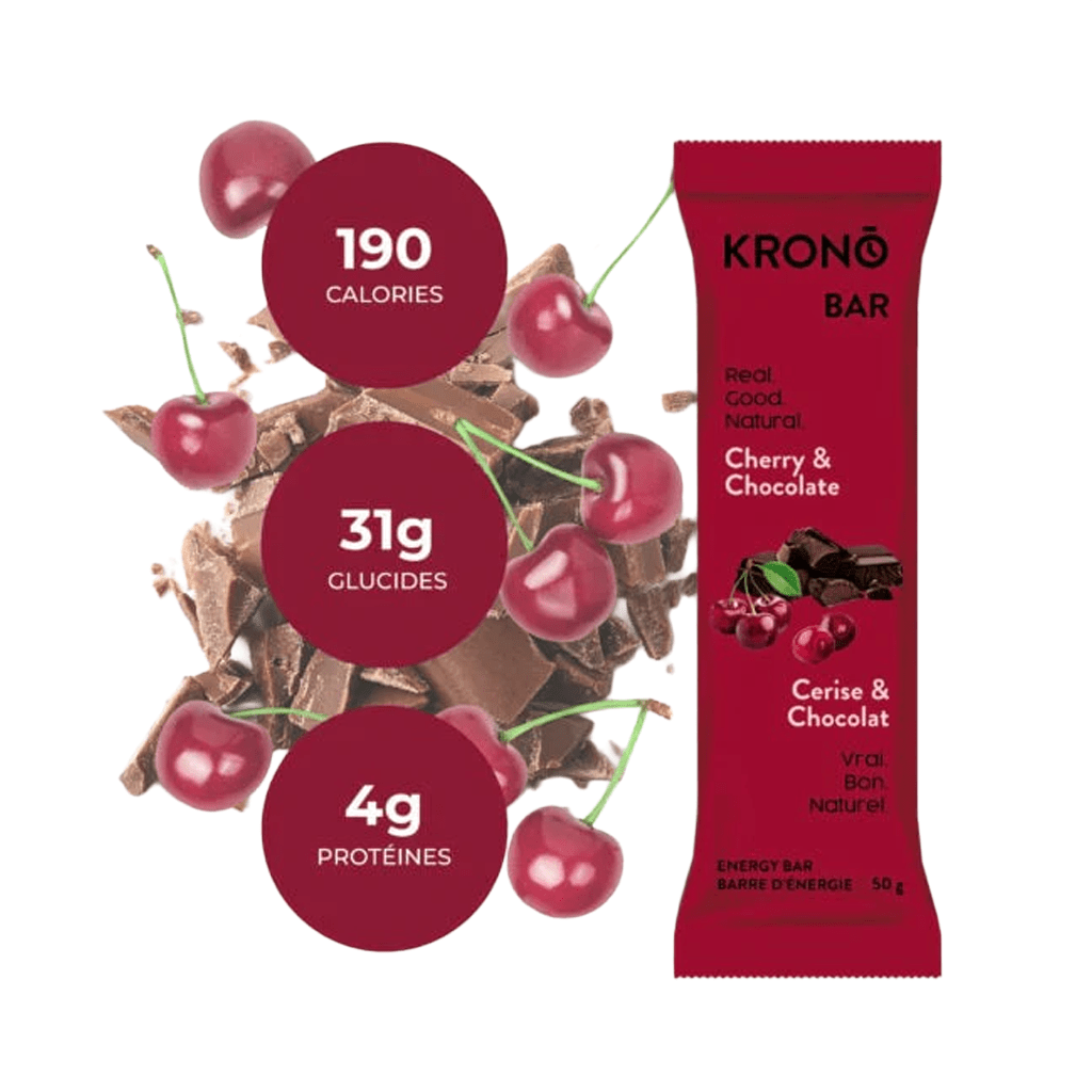 Energy Bar KRONO Cherry & Chocolate 50g - Genetik Sport