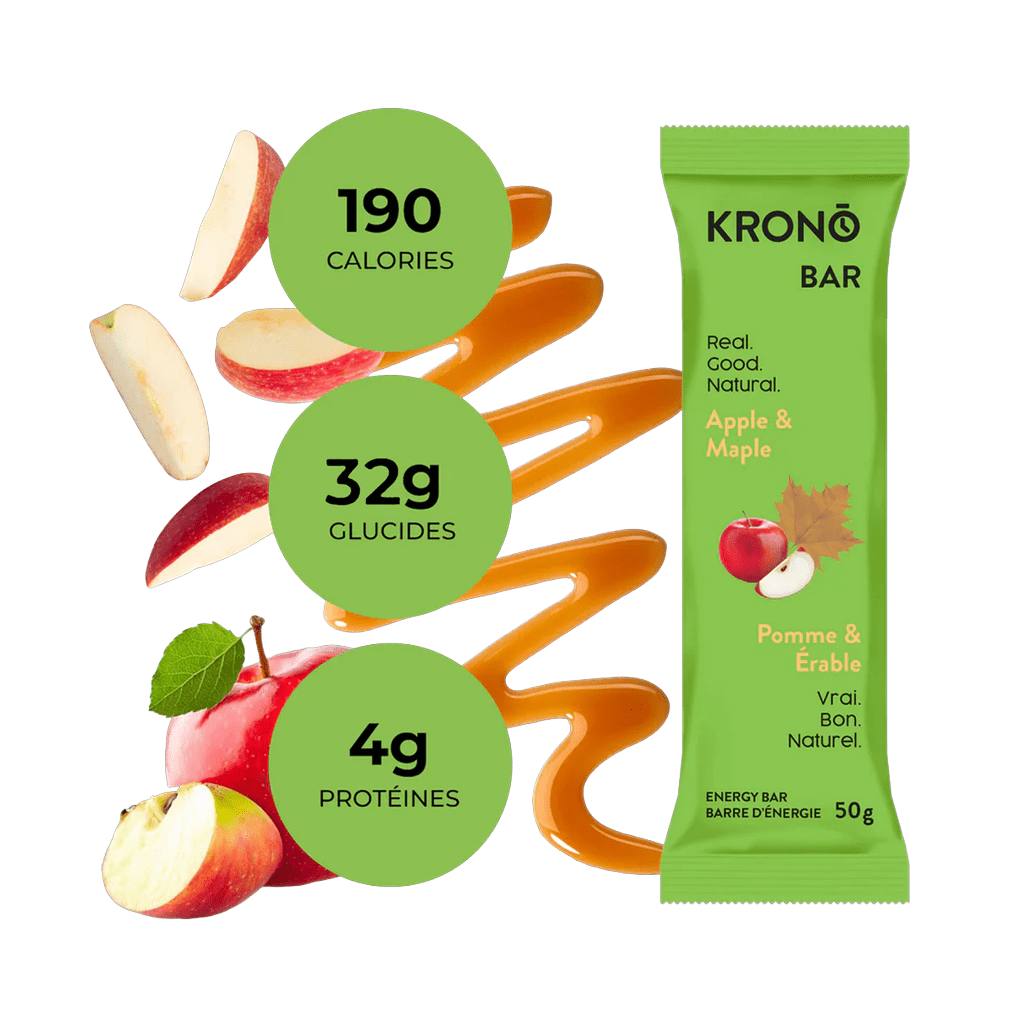 Energy Bar KRONO Maple Apple 50g - Genetik Sport