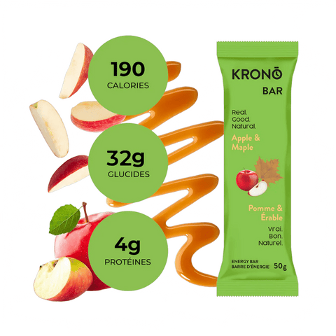 Energy Bar KRONO Maple Apple 50g - Genetik Sport