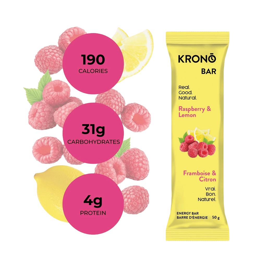 Energy Bar KRONO Raspberry & Lemon 50g - Genetik Sport