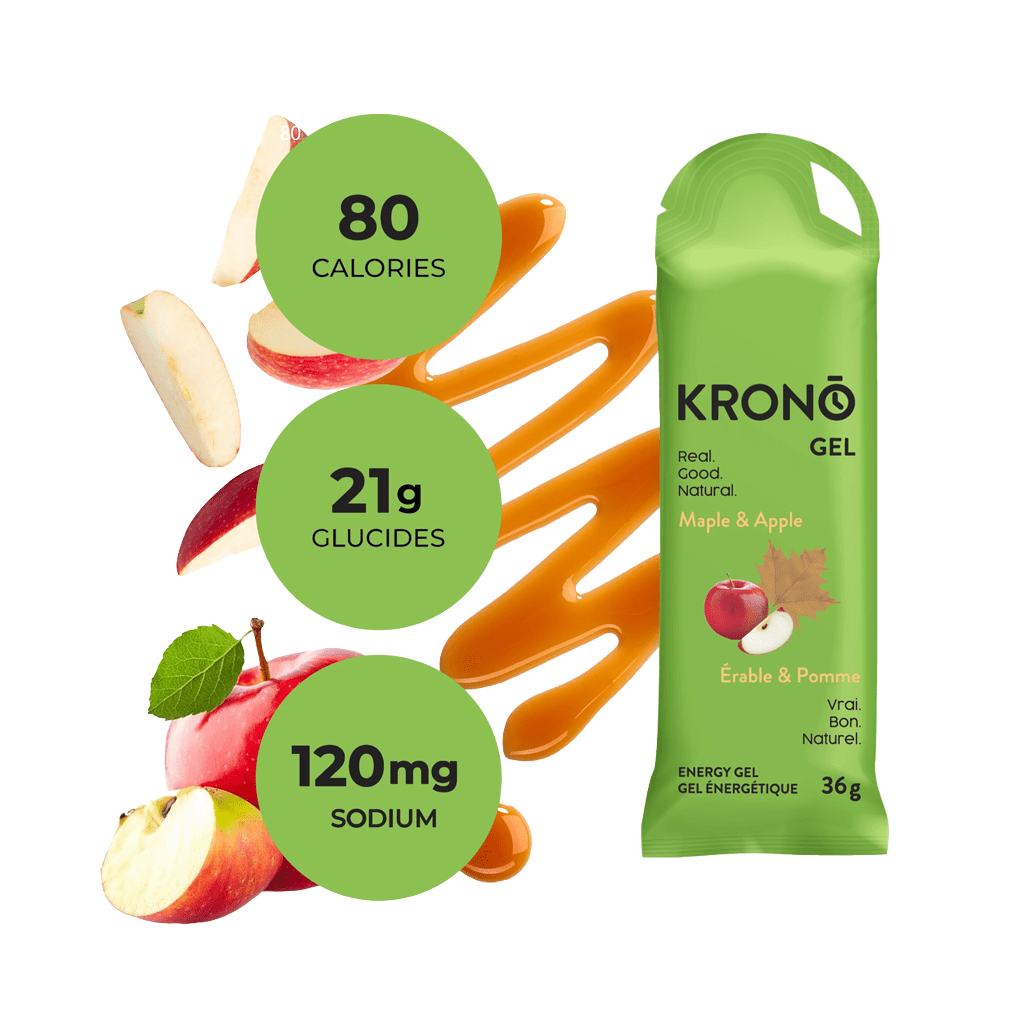 Energy Gels KRONO Maple Apple 36g - Genetik Sport