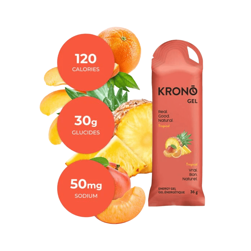 Energy Gels KRONO Tropical 36g - Genetik Sport