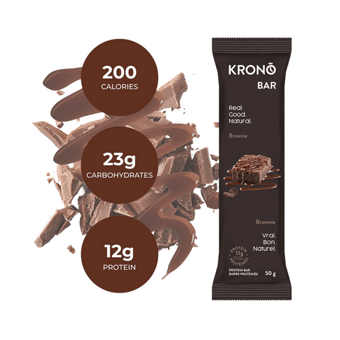 Protein Bar KRONO Brownie 50g - Genetik Sport