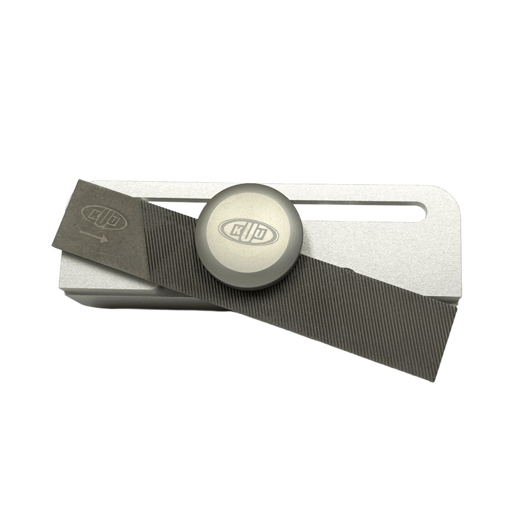 Bevel Guide Kuu 87° Stainless Steel Plate W/ Integrated Clamp - Genetik Sport