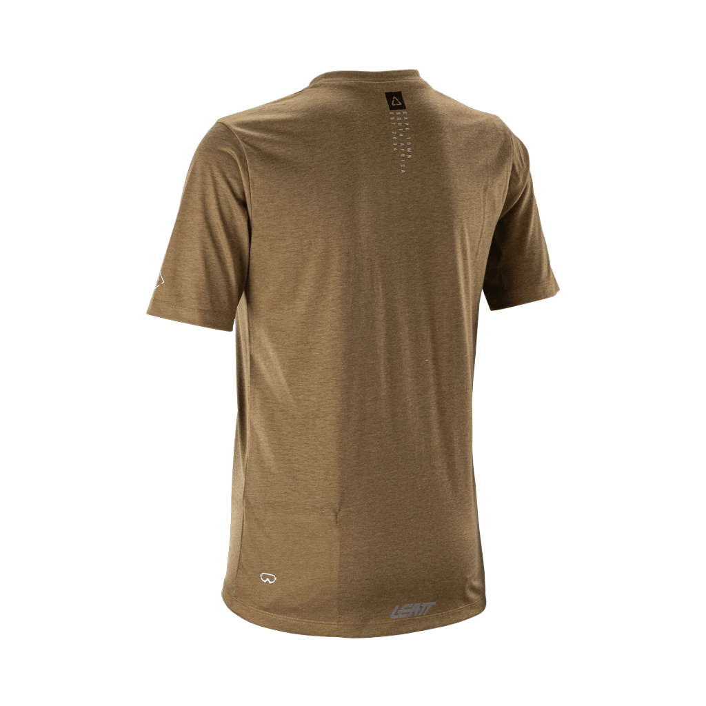 Jersey Leatt Womens MTB Gravity 3.0 SS - Brass Brown - Genetik Sport