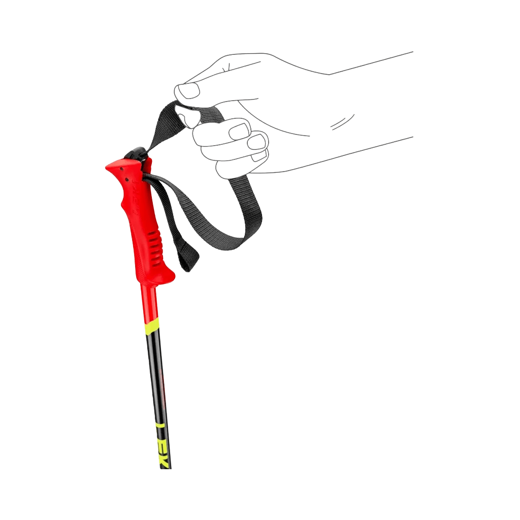 Ski Poles Leki Racing Kids - Genetik Sport