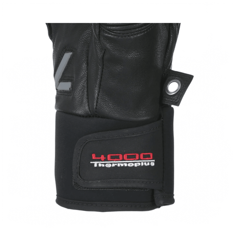 Gloves Level Off Piste Leather - Black - Genetik Sport
