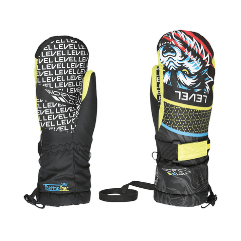 Mitts Level Junior - Ninja Black - Genetik Sport