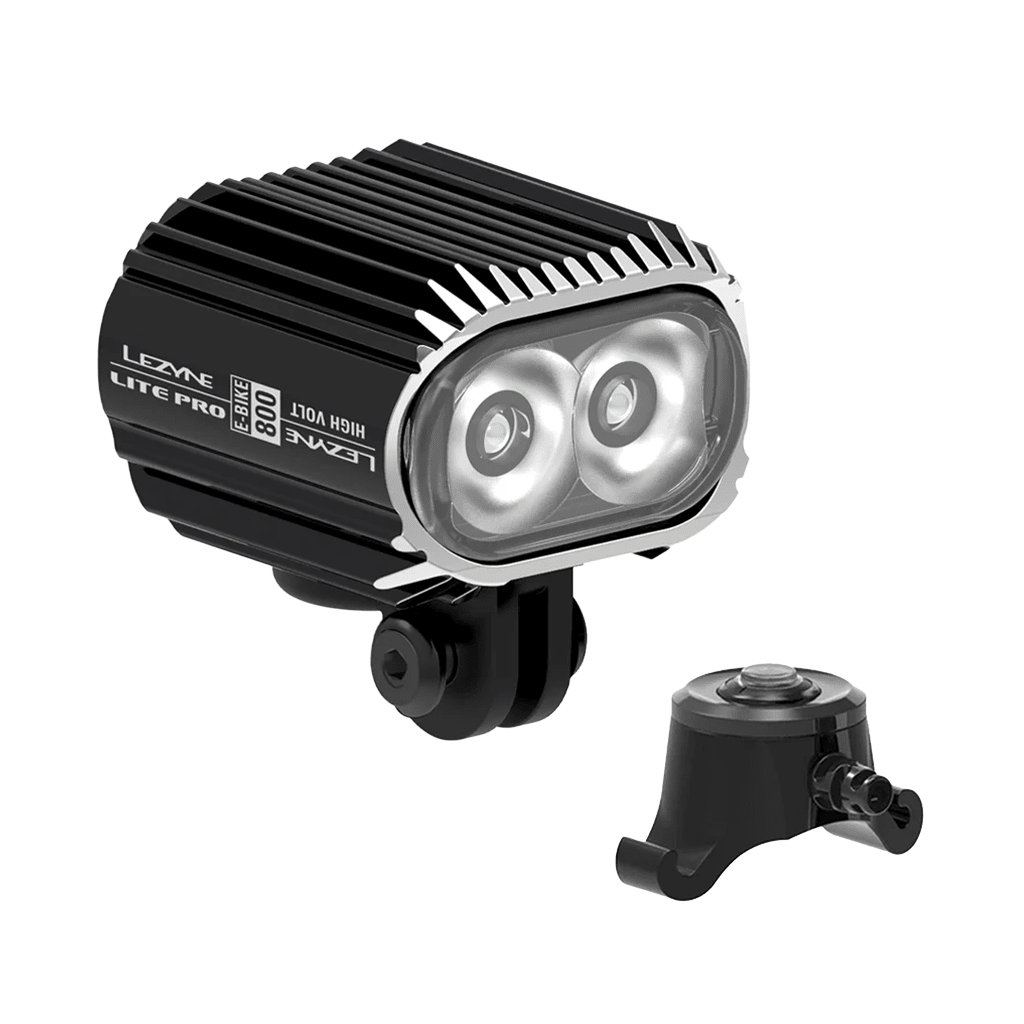 Light Lezyne E - Bike Lite Pro Drive 800 Switch High Volt Front - Black - Genetik Sport