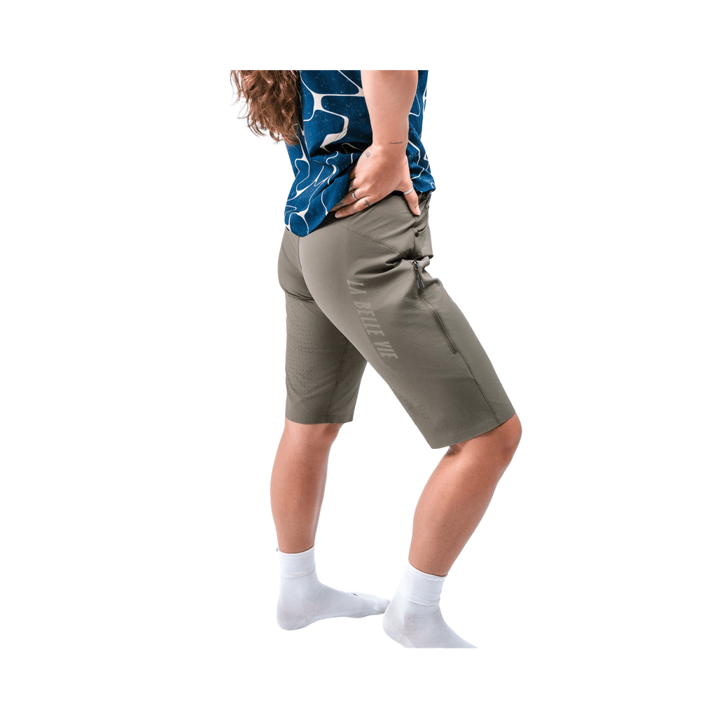 Shorts Libe Womens Rokk Short - Dark Grey - Genetik Sport