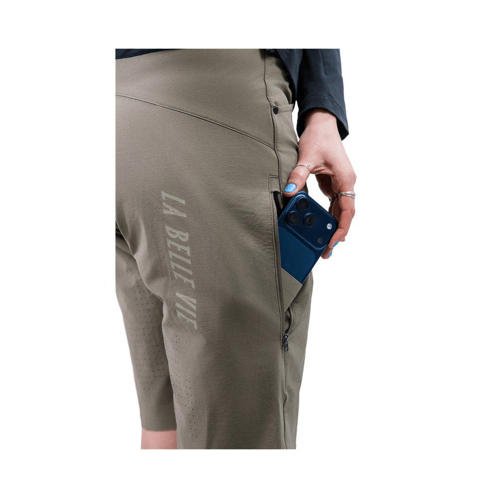 Shorts Libe Womens Rokk Short - Dark Grey - Genetik Sport