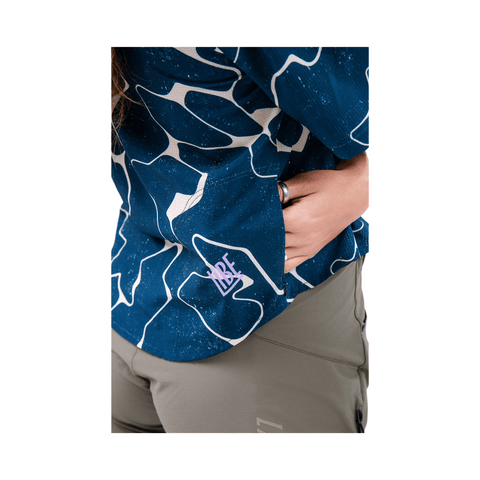 Tech Shirt Libe Womens Thanan SS - Blue Night - Genetik Sport