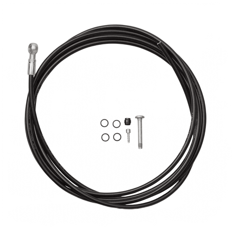 Disc Brake Hydraulic Line Magura MT 2500mm w/Aluminum Banjo - Genetik Sport