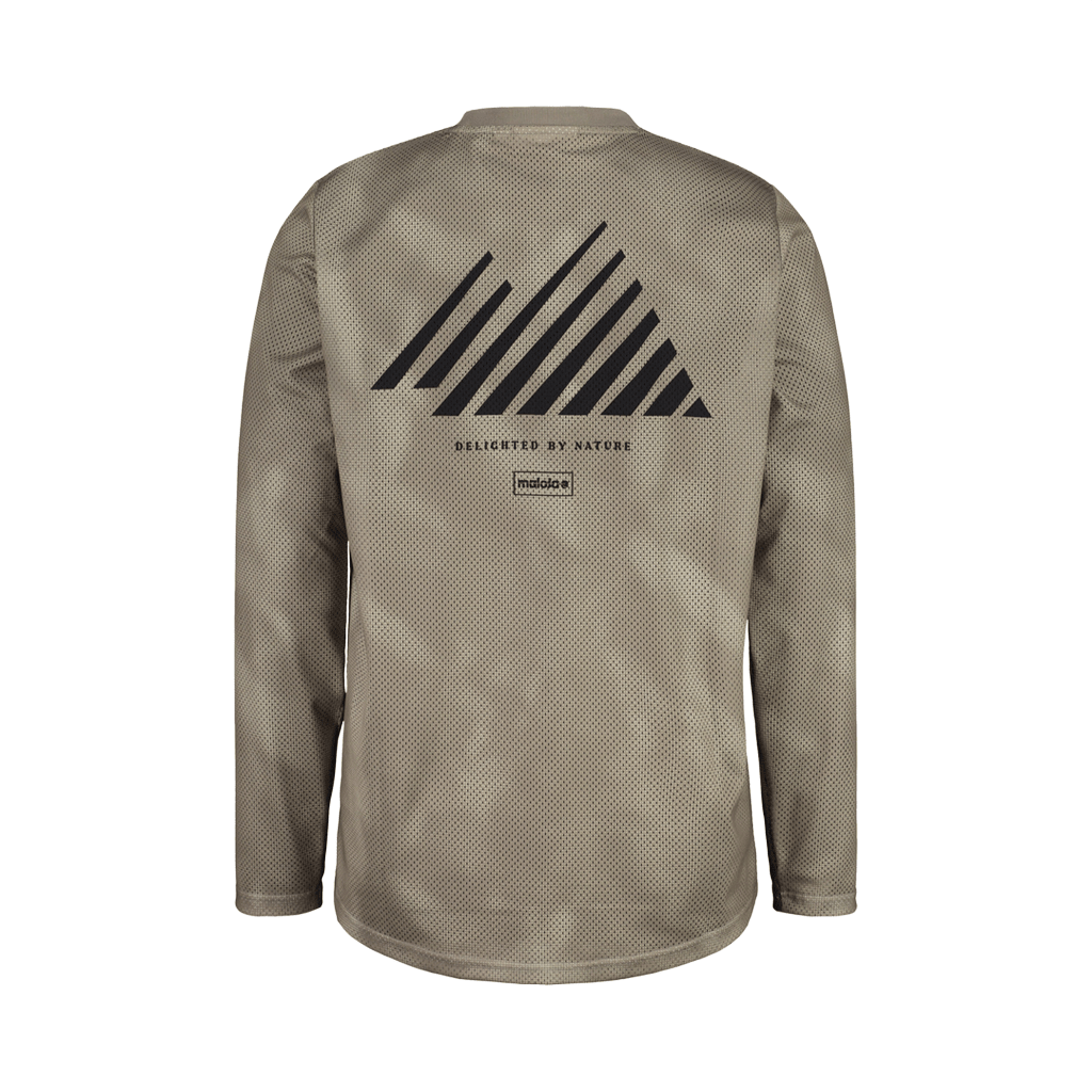 Jersey Maloja Mens PfeifferkogelM LS - Warm Shadow Papermountains - Genetik Sport