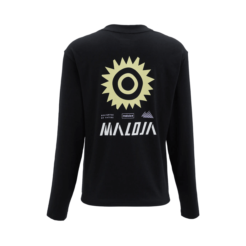 Jersey Maloja Womens VelivarM LS - Deep Black - Genetik Sport