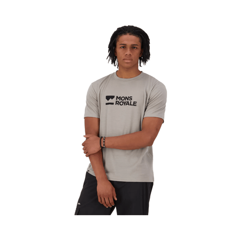 Jersey Mons Royale Mens Icon Merino SS - Dried Sage - Genetik Sport