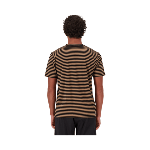Jersey Mons Royale Mens Icon Merino SS - Mr Stripe Toffee - Genetik Sport