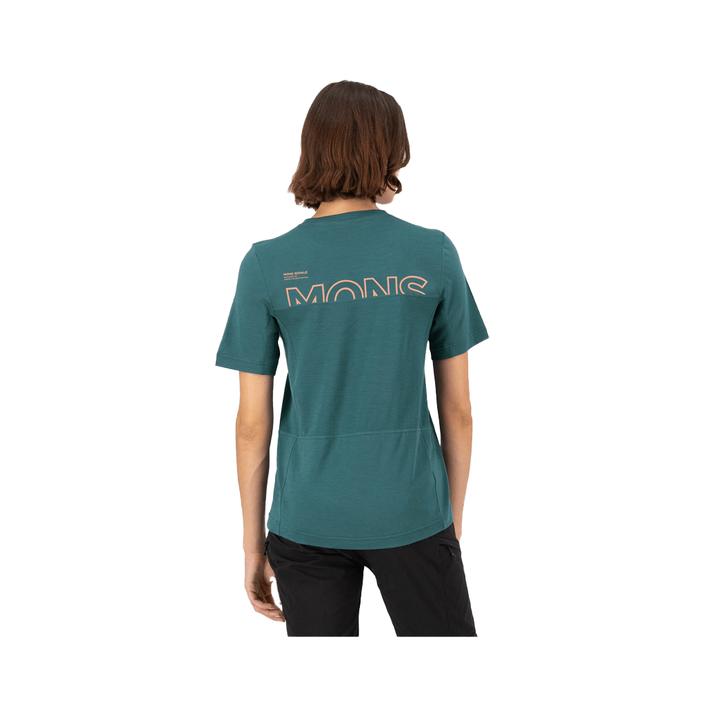 Jersey Mons Royale Womens Tarn Merino SS - Abyss - Genetik Sport